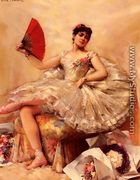 Portrait Of The Ballerina Rosita Mauri - Leon Francois Comerre
