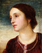 Portrait Of The Countess Somers - George Frederick Watts