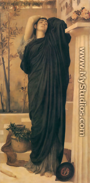 Electra At The Tomb Of Agamemnon - Lord Frederick Leighton