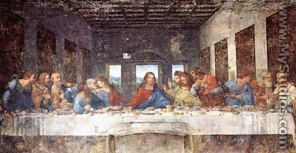 The Last Supper 1498 - Leonardo Da Vinci