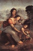 The Virgin and Child with St Anne c. 1510 - Leonardo Da Vinci