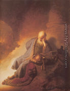 Jeremiah Lamenting the Destruction of Jerusalem 1630 - Rembrandt Van Rijn