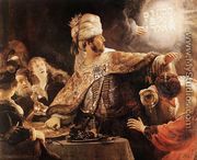 Belshazzar's Feast 1635 - Rembrandt Van Rijn
