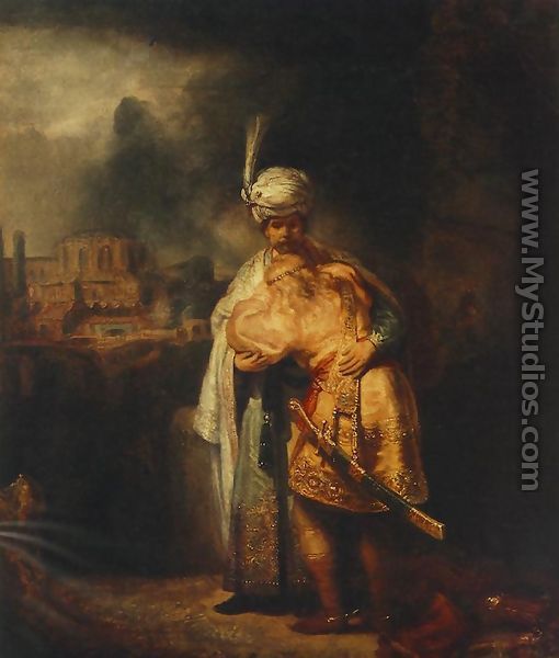 Biblical Scene 1642 - Rembrandt Van Rijn