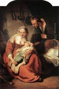 The Holy Family 1630s - Rembrandt Van Rijn
