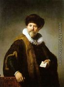 Portrait of Nicolaes Ruts 1631 - Rembrandt Van Rijn