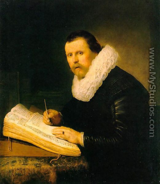 A Scholar 1631 - Rembrandt Van Rijn