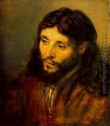 Young Jew as Christ c. 1656 - Rembrandt Van Rijn