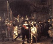The Nightwatch 1642 - Rembrandt Van Rijn
