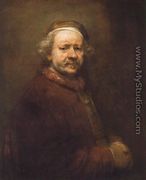 Self-Portrait (2) 1669 - Rembrandt Van Rijn
