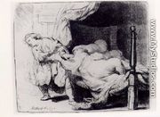 Joseph and Potiphar's Wife 1634 - Rembrandt Van Rijn