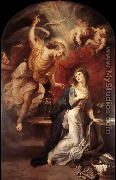 Annunciation - Peter Paul Rubens
