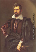 Portrait Of Gaspard Schoppins - Peter Paul Rubens