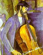 Study For The Cellist - Amedeo Modigliani