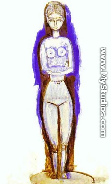 Standing Nude - Amedeo Modigliani
