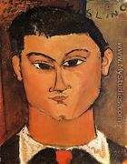 Portrait Of The Painter Moise Kisling - Amedeo Modigliani