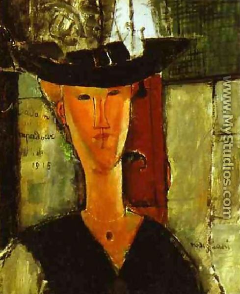 Madam Pompadour   Portrait Of Beatrice Hastings - Amedeo Modigliani
