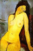 Seated Nude - Amedeo Modigliani