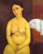 Seated Nude I - Amedeo Modigliani