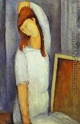 Portrait Of Jeanne Hebuterne Iii - Amedeo Modigliani
