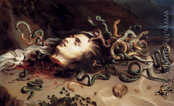 Head Of Medusa - Peter Paul Rubens