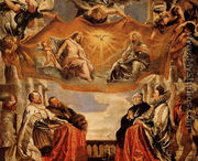 The Trinity Adored By The Duke Of Mantua And His Family - Peter Paul Rubens
