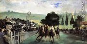 Racetrack Near Paris  1864 - Edouard Manet