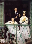 The Balcony  1868-69 - Edouard Manet
