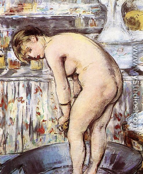 Woman in a Tub  1878-79 - Edouard Manet