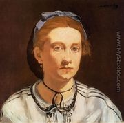 Portrait of Victorine Meurent  1862 - Edouard Manet