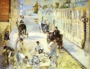 The Road Menders   Rue De Berne - Edouard Manet