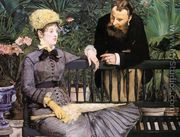 The Conservatory - Edouard Manet