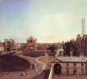 London Whitehall And The Privy Garden From Richmond House - (Giovanni Antonio Canal) Canaletto