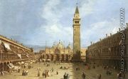 Piazza San Marco Ii - (Giovanni Antonio Canal) Canaletto