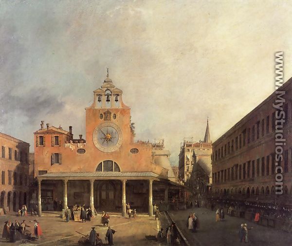 San Giacomo di Rialto, 1725-30 - (Giovanni Antonio Canal) Canaletto