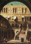 Scala Dei Giganti - (Giovanni Antonio Canal) Canaletto