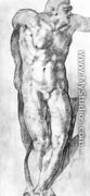 Study of a Nude Man - Michelangelo Buonarroti