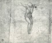 Study For A Christ On The Cross - Michelangelo Buonarroti