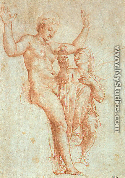 Psyche Offering Venus The Water Of Styx - Raphael
