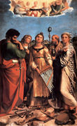 The Saint Cecilia Altarpiece - Raphael