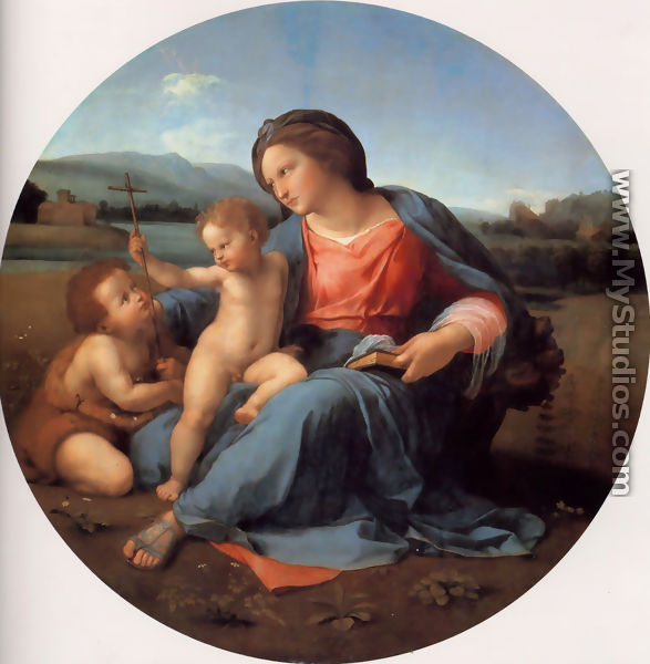 The Alba Madonna 1509 - Raphael
