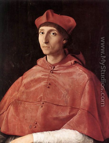 Portrait of a Cardinal 1510 - Raphael
