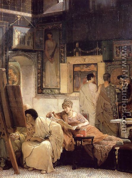 A Picture Gallery - Sir Lawrence Alma-Tadema