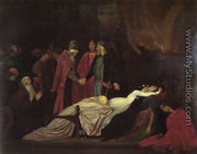 The Reconciliation Of The Montagues And Capulets Over The Dead Bodies Of Romeo And Juliet - Lord Frederick Leighton