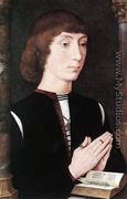 Young Man at Prayer c. 1475 - Hans Memling