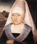 Portrait of an Old Woman 1470-75 - Hans Memling