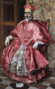 Portrait Of A Cardinal - El Greco (Domenikos Theotokopoulos)