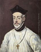 Portrait Of Diego De Covarrubias - El Greco (Domenikos Theotokopoulos)