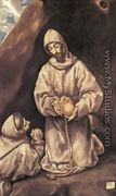 St Francis and Brother Leo Meditating on Death 1600-02 - El Greco (Domenikos Theotokopoulos)