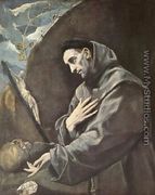 St  Francis In Meditation - El Greco (Domenikos Theotokopoulos)